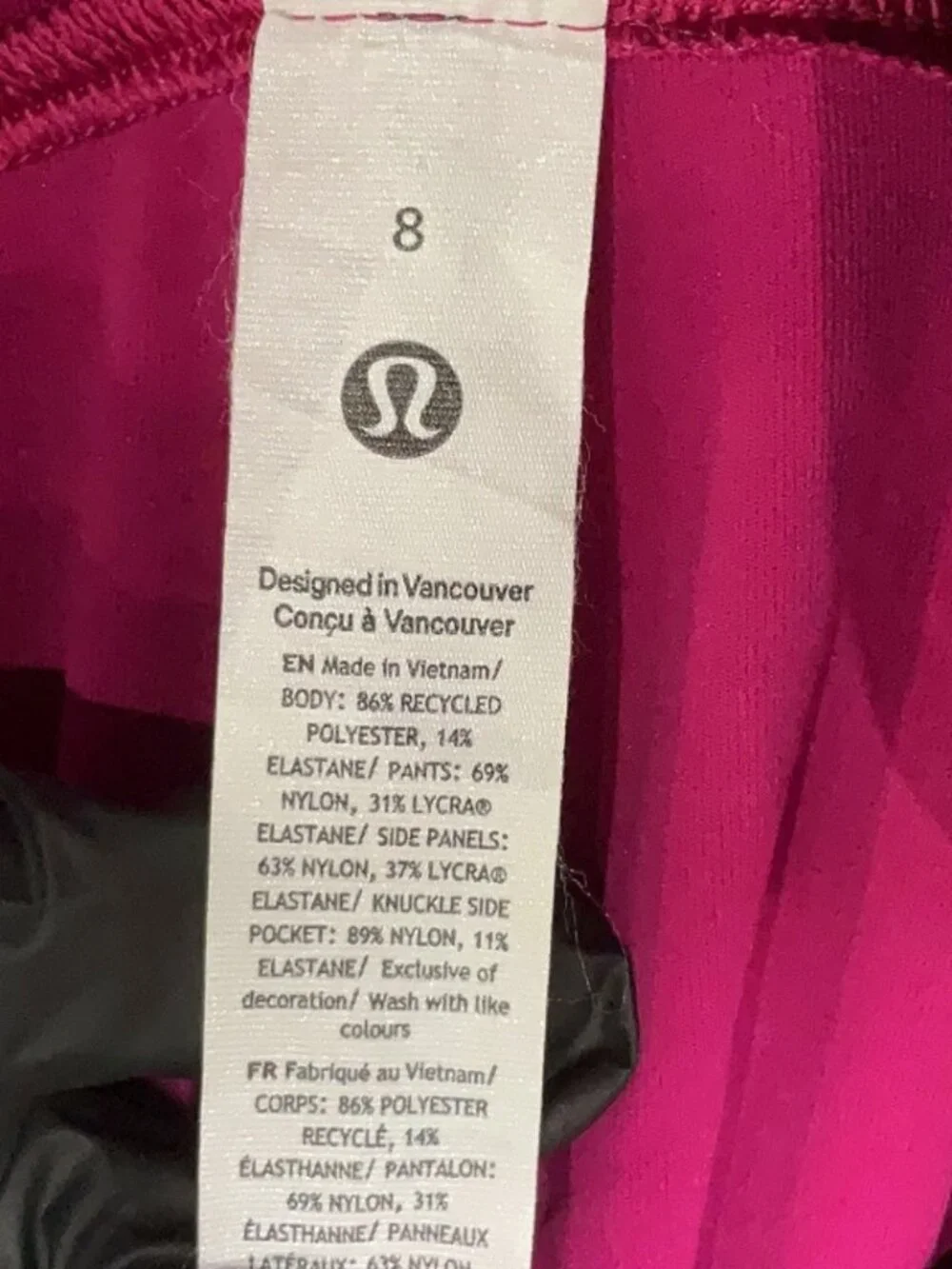 Lululemon 2-in-1 HR Tennis Skirt Tight 25